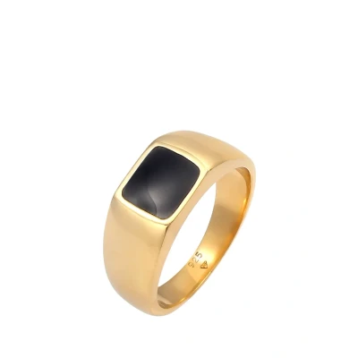 Abbildung von Elli Statement Ring goldcoloured, Damen, Größe: 56, Gold coloured