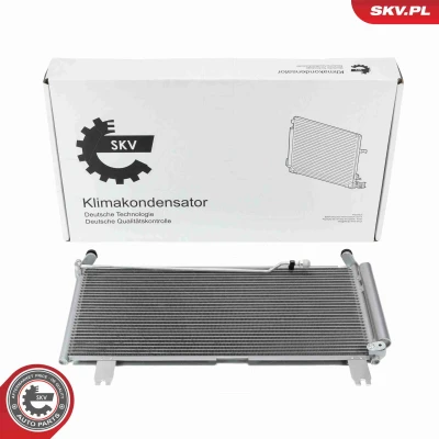 Abbildung von ESEN SKV 86SKV581 Klimakondensator mit Trockner Aluminium 685mm