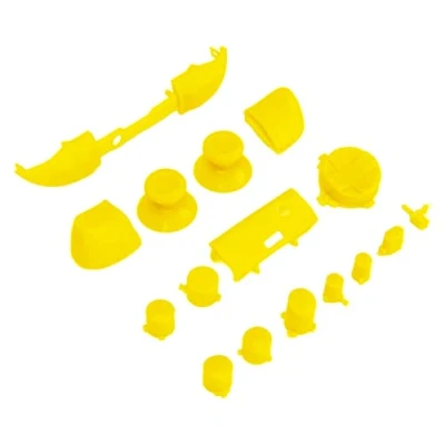 Abbildung von Annadue Komplettes Tastenset für Series, Dpad Bumper Trigger Buttons RT LT RB LB ABXY Ersatzknopf Reparaturset Series X &amp; S(Gelb)