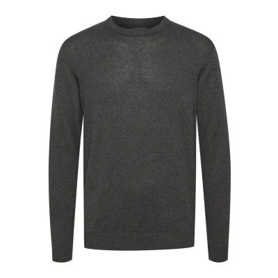 Abbildung von Solid Sdalagro Strickpullover, Herren, Größe: Medium, Dark grey melange