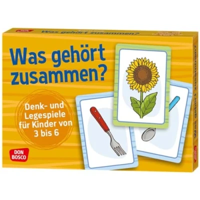 Abbildung von Was gehört zusammen?: Denk und Legespiele für Kinder von 3 bis 6