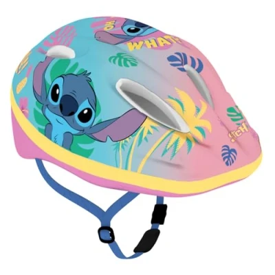 Abbildung von Lilo &amp; Stitch Kinderfahrradhelm Bunter Kinder Fahrradhelm Sicherheit und Stil vereint