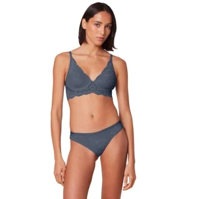 Abbildung von Triumph Amourette Charm Triangel BH, Damen, Größe: 85E, Cloudy blue
