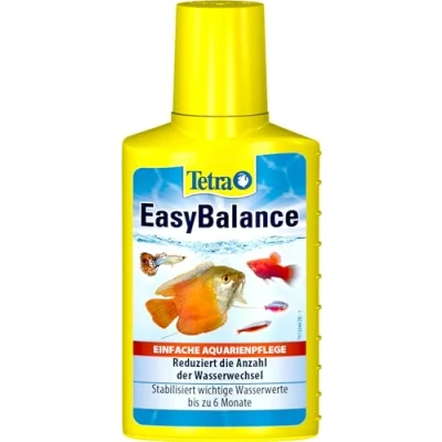Abbildung von Tetra EasyBalance Langzeitpflege für biologisch gesundes Aquariumwasser und eine reduzierte Anzahl der Wasserwechsel, 100 ml Flasche