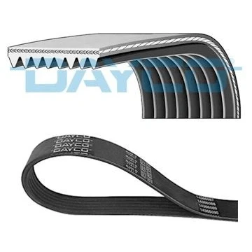 Abbildung von DAYCO 8PK1612HD Keilrippenriemen 1612,0 8