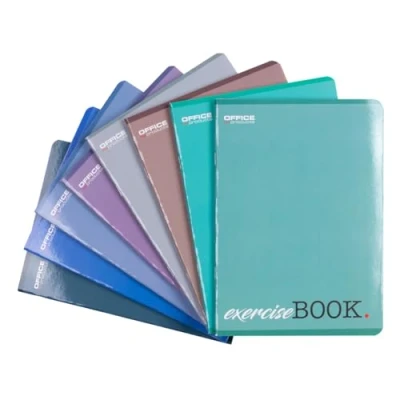 Abbildung von OFFICER PRODUCTS Schulheft/Format A5 60/60 Blatt Kariert/Mixed 8er Packung 8 Stück/Packung Motive Sortiert/Für Junge Leute Kinder/mit Rand/Weiße Karten/Blau Kariert