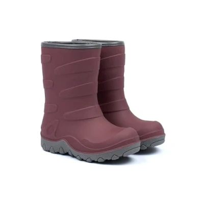 Abbildung von mikk line Thermal Gummistiefel für Kinder, Größe: 28, Rose brown Schuhe