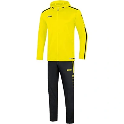 Abbildung von JAKO Damen Präsentationsanzug Striker 2.0 mit Kapuze, neongelb/schwarz, 34, M9619
