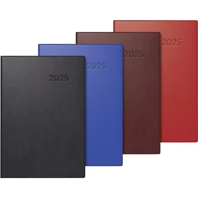 Abbildung von Brunnen Taschenkalender 2025 7x10cm sort 1S/1W