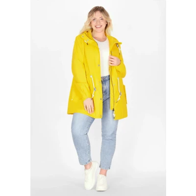 Abbildung von SCHMUDDELWEDDA Damen Regenmantel 50/52 / Gelb 100% Polyester