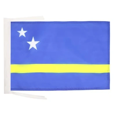Abbildung von AZ FLAG Flagge Curaçao 45x30 Cm Mit Kordel Holländische Fahne 30 x 45 Flaggen