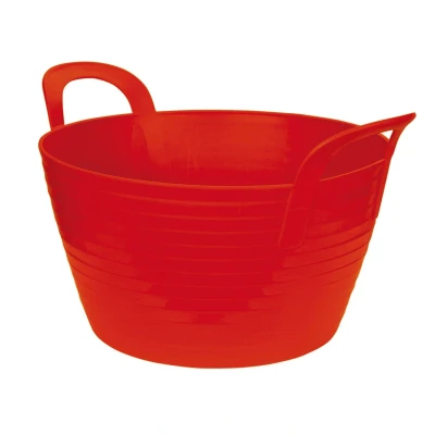 Abbildung von Kerbl Flexibler Trog FlexBag Rot 28 Liter