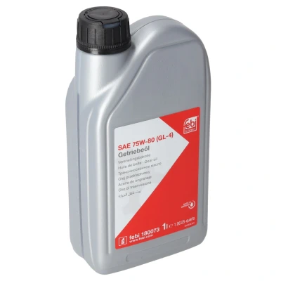 Abbildung von FEBI BILSTEIN MTF 4 GL 180073 Getriebeöl 75W 80 1 AUDI: A6 C6 Avant, A4 B7 B5 BMW: 3 Limousine, 5 X3, RENAULT: SCENIC