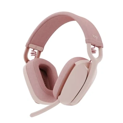 Abbildung von Logitech Zone Vibe 100 Headset (kabellos, rosa)
