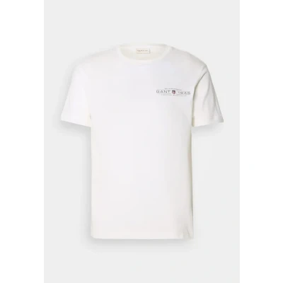Abbildung von GANT Printed Graphic Tshirt basic, Herren, Größe: 4XL, Eggshell