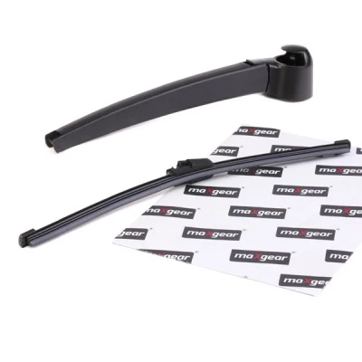 Abbildung von Wischarm, Scheibenreinigung Maxgear 39 0208 hinten mit integriertem Wischblatt, Kappe VOLKSWAGEN: Passat B6 Variant, Polo IV Schrägheck