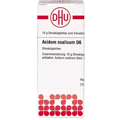 Abbildung von Acidum Oxalicum D 6 Globuli 10 g