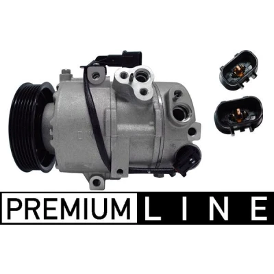 Abbildung von MAHLE ORIGINAL ACP 636 000P Kompressor DVE16 12 PAG 46 R 134a HYUNDAI: ix35, KIA: Sportage III