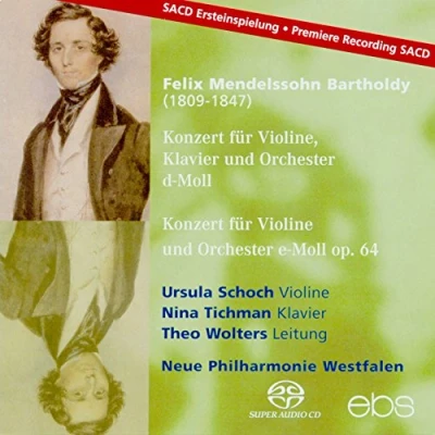Abbildung von Mendelssohn: Konzert für Violine, Klavier + Orchester D MOLL