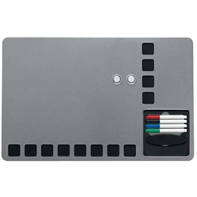Abbildung von Nobo Home Kombi Magnettafel, 61 x 39 cm, silber