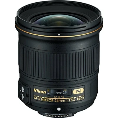 Abbildung von Nikon AF S NIKKOR 24mm 1:1,8G ED für D780 &amp; D7500 passendes Objektiv