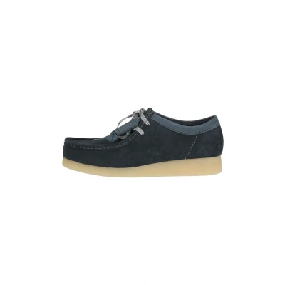 Abbildung von Clarks Wallabee Sportlicher Schnürer, Herren, Größe: 45, Navy Schuhe