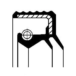 Abbildung von CORTECO 01036113B Dichtring FPM (Fluor Kautschuk)