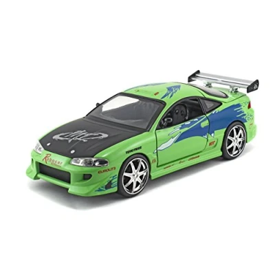 Abbildung von JADA Spielzeug Rennwagen Brian&#039;s Mitsubishi Eclipse Fast &amp; Furious Die Cast Fahrzeug