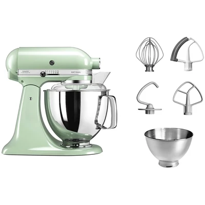 Abbildung von KitchenAid Artisan Küchenmaschine Mit Kippbarem Motorkopf 4,8 l Zusätzlichem Zubehör 5ksm175ps Pistachio