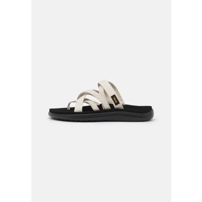 Abbildung von Teva VOYA Zillesa Zehentrenner, Damen, Größe: 40, Mahani white swan Schuhe