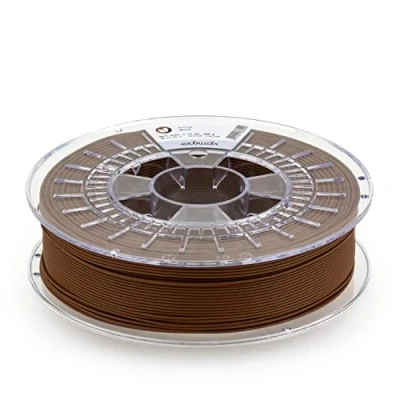 Abbildung von extrudr® BDP ø1.75mm (0.8kg) &#039;DARK WOOD/HOLZ&#039; Filament auf Holzbasis! Biologisch vollständig abbaubar! 3D Drucker Made in Austria höchste Qualität zum fairen Preis!