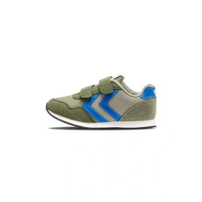 Abbildung von Hummel Relfex Double JR Sneaker low für Kinder, Größe: 26, Capulet olive Schuhe