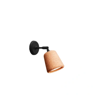 Abbildung von New Works Material Originals Wandlampe Kork natur