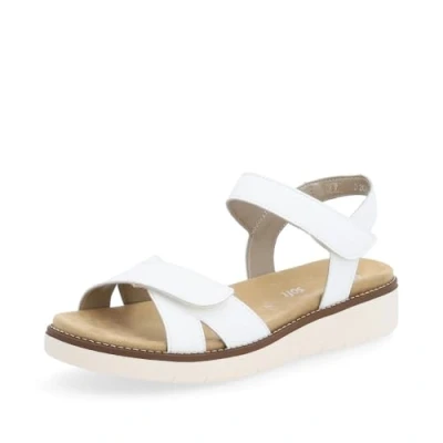 Abbildung von Remonte Riemensandalette, Damen, Größe: 40, Blütenweiß Schuhe