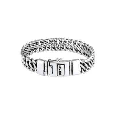 Abbildung von Kuzzoi Armband, Herren, Größe: 23, Silber