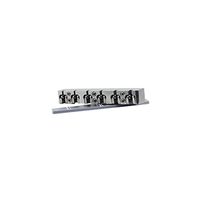 Abbildung von Guyker 43mm Stainless Steel Ball Adjustable Guitar Nut Adjust Bridge Split Regulation Replacement Parts Compatible with Gibson Les Paul LP Style