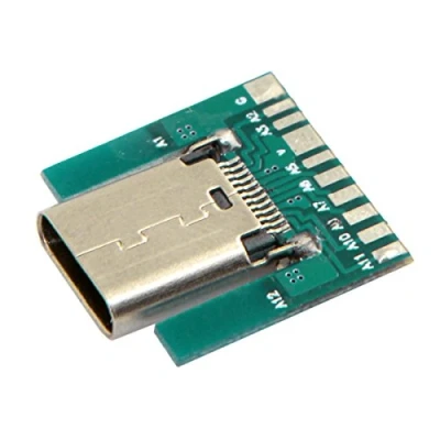Abbildung von JSER DIY 24pin USB 3.1 Typ C Buchse Stecker SMT mit PC Board