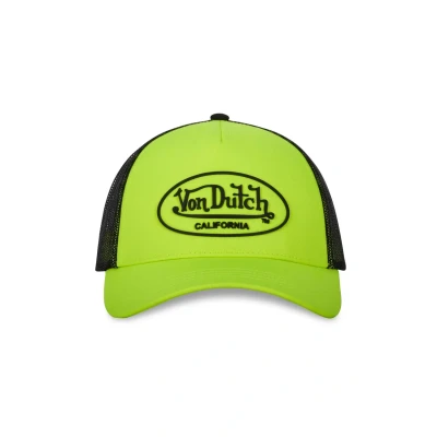 Abbildung von Von Dutch Kappe für Damen &amp; Herren, verstellbar, Trucker Kappe, Neonfarben, gelb, Einheitsgröße