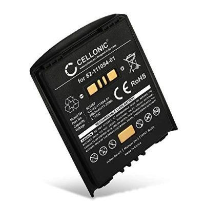 Abbildung von CELLONIC® 3.6V 3.7V Ersatzakku für Motorola Symbol/Zebra MC65, MC55, MC67, MC5590 Barcode Scanner 82 111094 01 BTRY MC55EAB02 U60493 Ersatz Akku 3600mAh Zusatzakku MDE Batterie