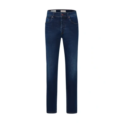 Abbildung von bugatti MIT Stretchfunktion Jeans Slim Fit, Herren, Größe: 35x32, Dark indigo