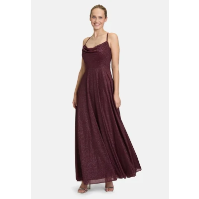 Abbildung von Vera Mont Abendkleid &quot;Vera Damen mit Wasserfallausschnitt&quot;, Glitzer