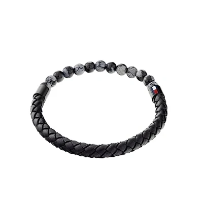 Abbildung von Tommy Hilfiger Armband Schwarz grau, Herren, Größe: One Size, grau