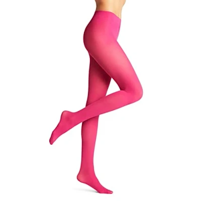 Abbildung von Falke PURE 50 Denier Semiopaque Strumpfhose, Damen, Größe: Small, Berry