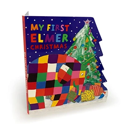 Abbildung von My First Elmer Christmas: Shaped Board Book (Elmer Books)