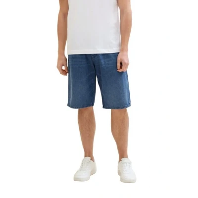 Abbildung von TOM Tailor Morris Jeans Shorts, Herren, Größe: 32, Used mid stone blue denim