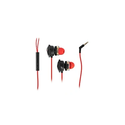 Abbildung von Ozone In Ear Gaming Heat X30 Kopfhörer OZHEATX30 Stereo Sound Kopfhörer, integriertes Mikrofon, Fernbedienung, Freisprechanrufe empfangen, abnehmbares Schwarz