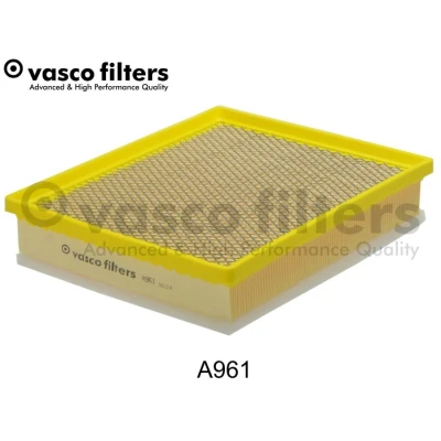 Abbildung von DAVID VASCO A961 Luftfilter 73 249 286 rechteckig Filtereinsatz mit Vorfilter, integriertem Gitter RENAULT: MASTER 2 Kasten, Bus