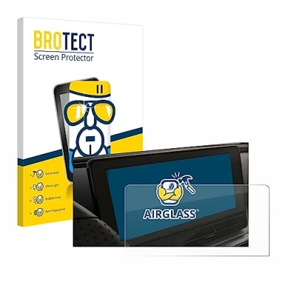 Abbildung von BROTECT Schutzglas für Seat Leon Cupra KL 2022 12&quot; Schutzfolie Panzer Folie Glas [Extrem Kratzfest 9H, Anti Fingerprint, Ultra Transparent]