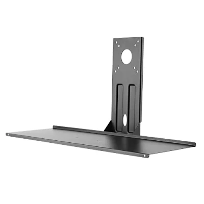 Abbildung von RICOO Tastatur Halterung Tastaturhalterung für Monitorarm &amp; Arme Computermonitore CZ0500 Tastaturhalter Ergonomisch Universal Tastaturregal Tastaturträger Tastaturunterlage Tastaturablage Organizer