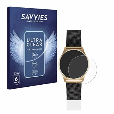 Abbildung von Savvies 6 Stück Schutzfolie für Xlyne X Watch Joli XW Pro Displayschutz Folie Ultra Transparent